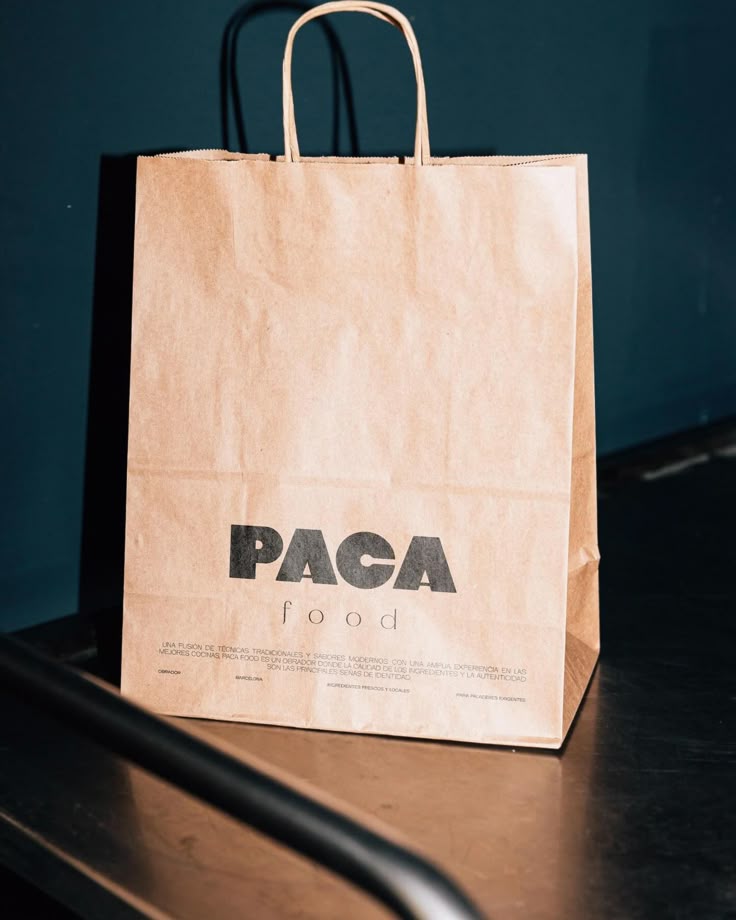 Custom Twisted Handle Brown Paper Bags Wholesale - Packett