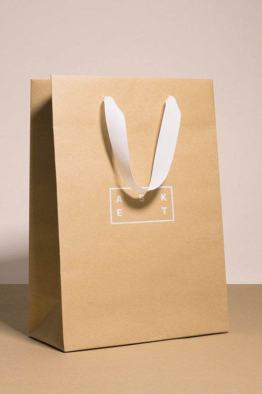 Custom Kraft Gift Bags 100 pcs - Packett