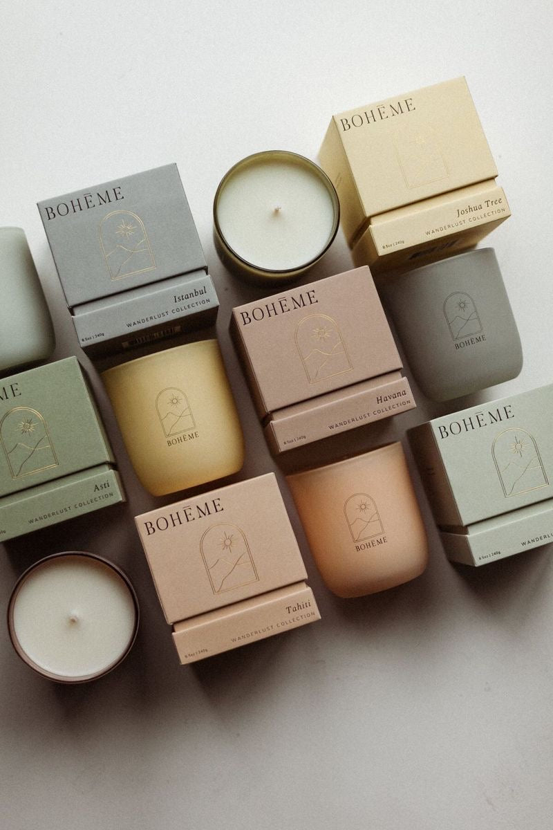 Custom Candle Packaging - Packett