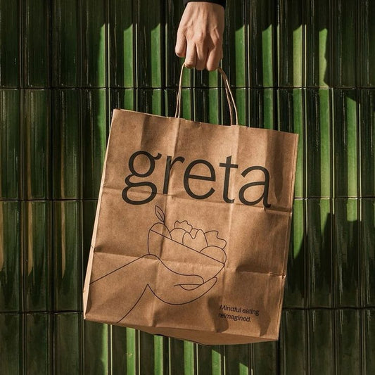 Custom Twisted Handle Brown Paper Bags Wholesale - Packett
